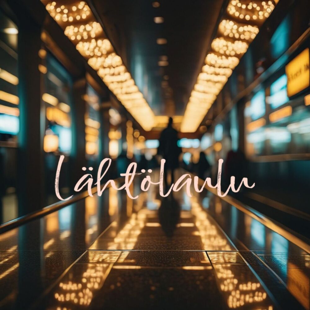 Hostikka singlen "Lähtölaulu" kansi.